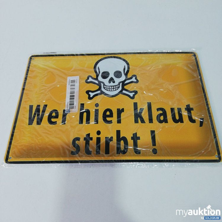 Artikel Nr. 789834: Blechschild 20x30cm