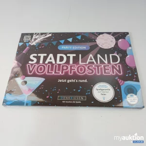 Auktion Stadt Land Vollpfosten Party Edition 