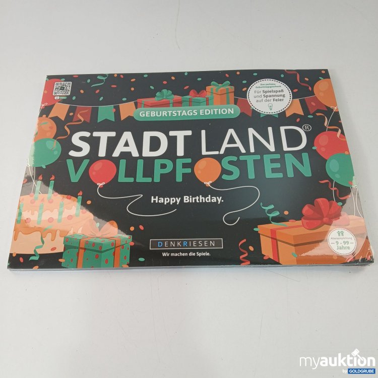 Artikel Nr. 800836: Stadt Land Vollpfosten Geburtstags Edition 