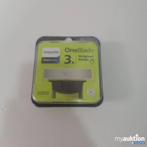 Auktion Philips OneBlade 3 Stück 