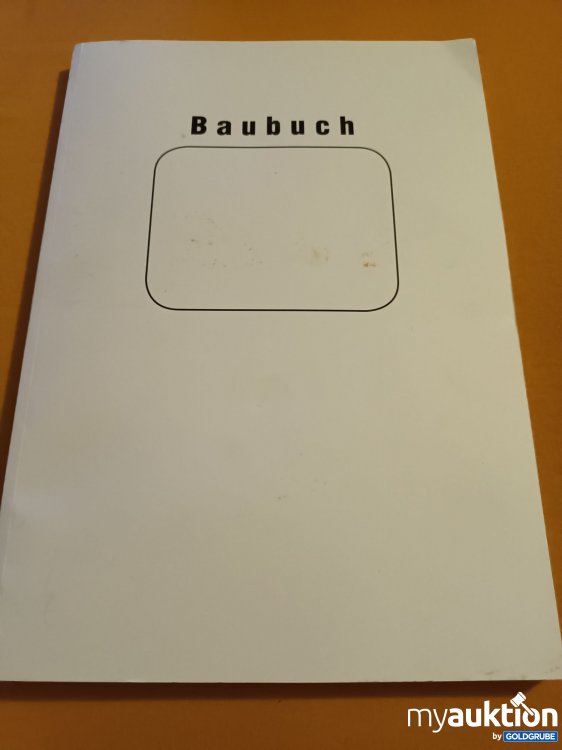 Artikel Nr. 347838: Baubuch