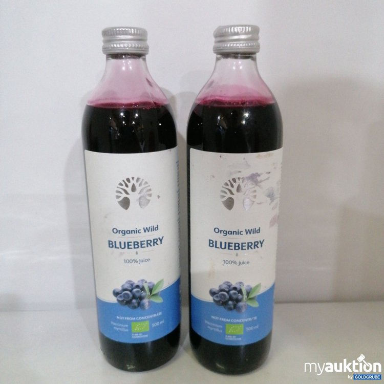 Artikel Nr. 749838: Organic Wild Blueberry 100% juice 500mk