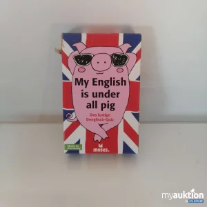 Artikel Nr. 751838: Moses My English is under all pig