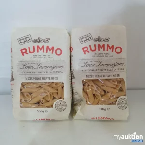 Auktion Rummo Mezze Penne Rigate N°28 500g