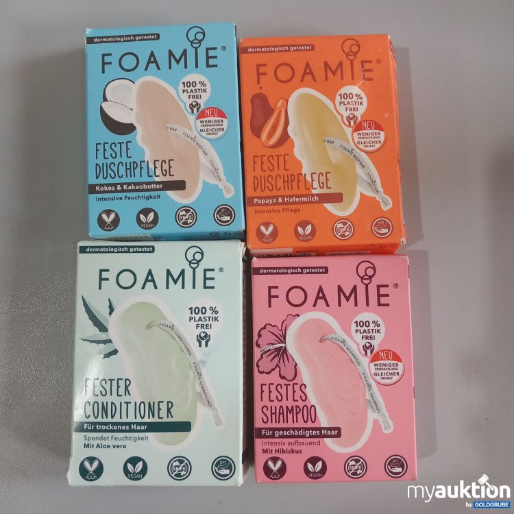 Artikel Nr. 750843: Foamie Duschpflege, Shampoo und Conditioner