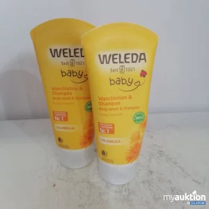 Auktion Weleda Baby Waschlotion & Shampoo 2x200ml