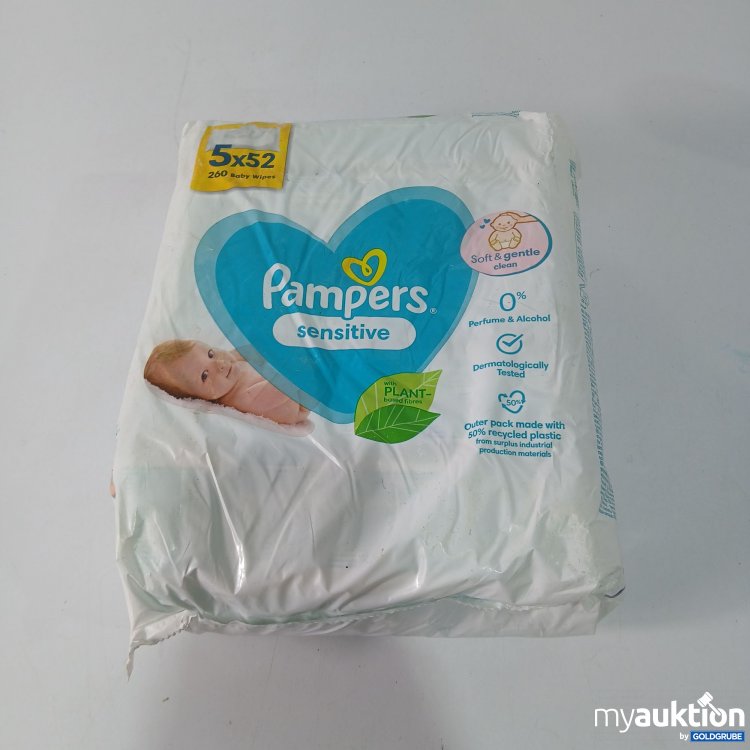 Artikel Nr. 797844: Pampers Sensitive 5x52 Baby Wipes 