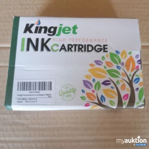 Auktion Kingjet high performance Ink Cartridge 4 Pack 1BK+1C+1M+1Y 