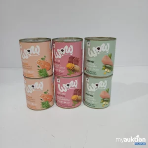 Auktion Diverse Wow Hundefutter Dosen 6x800g