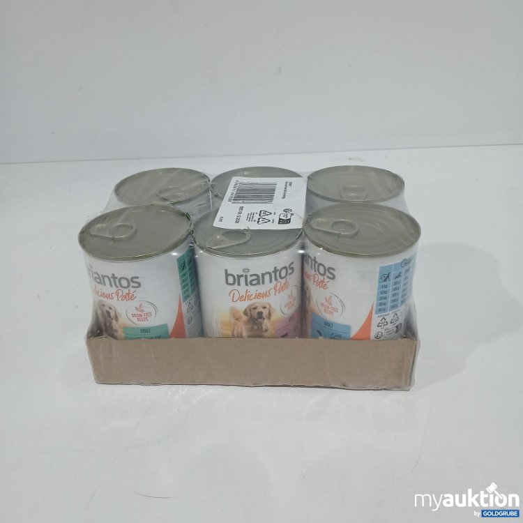 Artikel Nr. 801847: Briantos Delicious Pate Hundefutter 6x400g