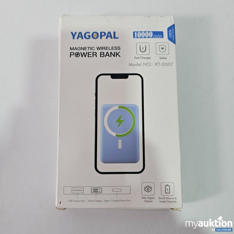 Artikel Nr. 385849: Yagopal Magnetic Wireless Power Bank 