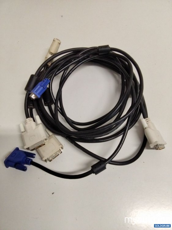 Artikel Nr. 386849: DVI (2x) & VGA (1x) Kabel