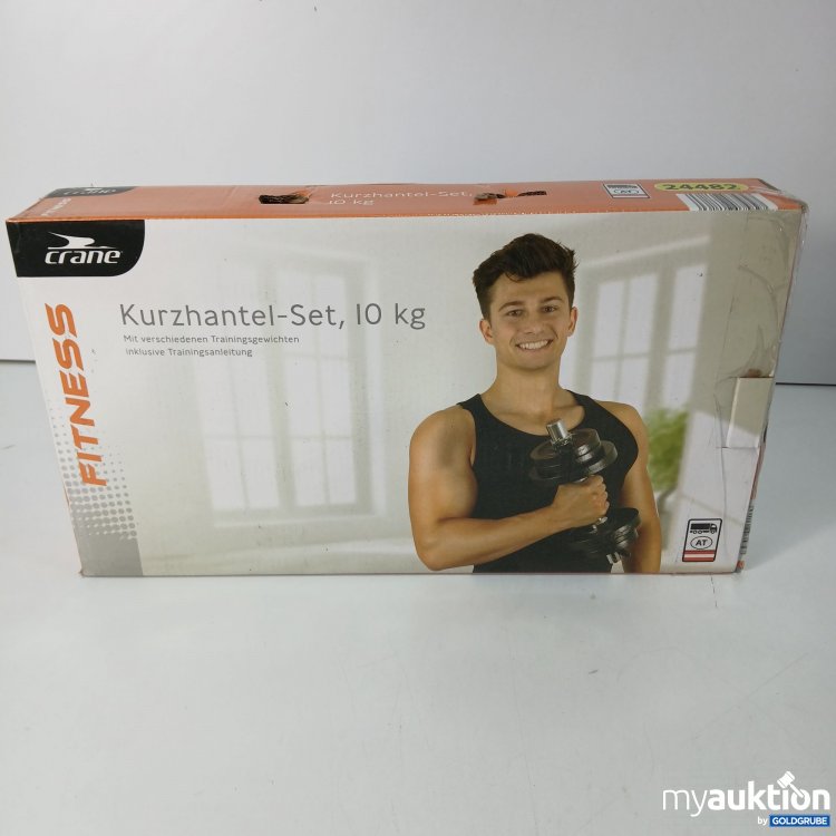 Artikel Nr. 389849: Crane Fitness Kurzhantel-Set 10kg 24482