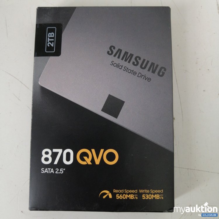 Artikel Nr. 707849: Samsung Solid State Drive 870 QVO