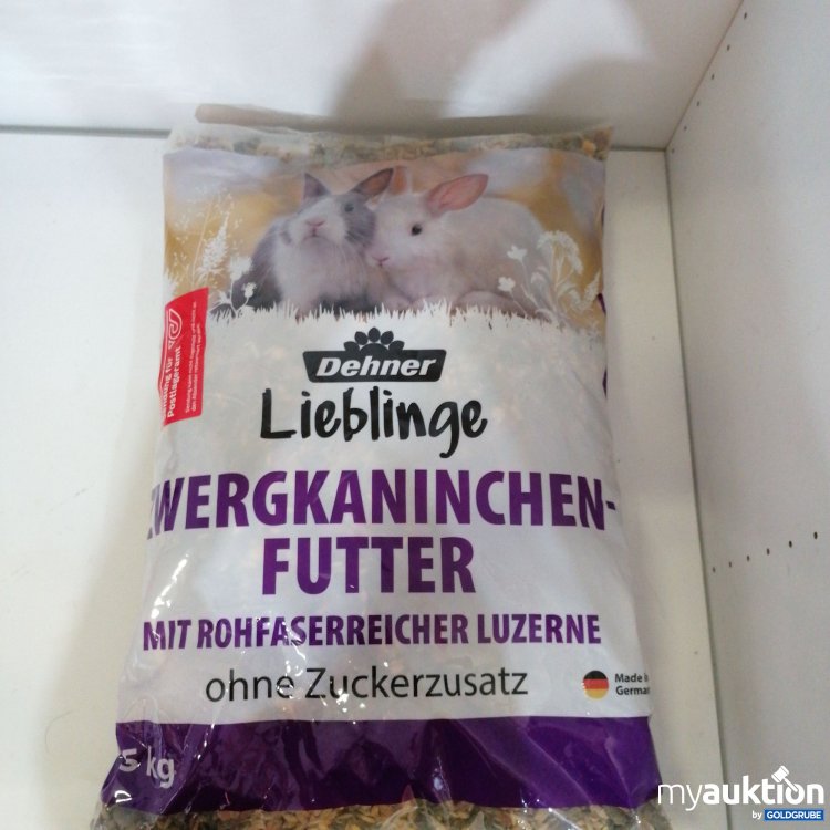 Artikel Nr. 770849: Dehner Zwergkaninchen Futter 5kg 