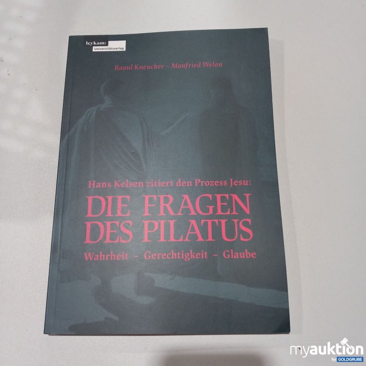 Artikel Nr. 773849: "Die Fragen des Pilatus" Buch