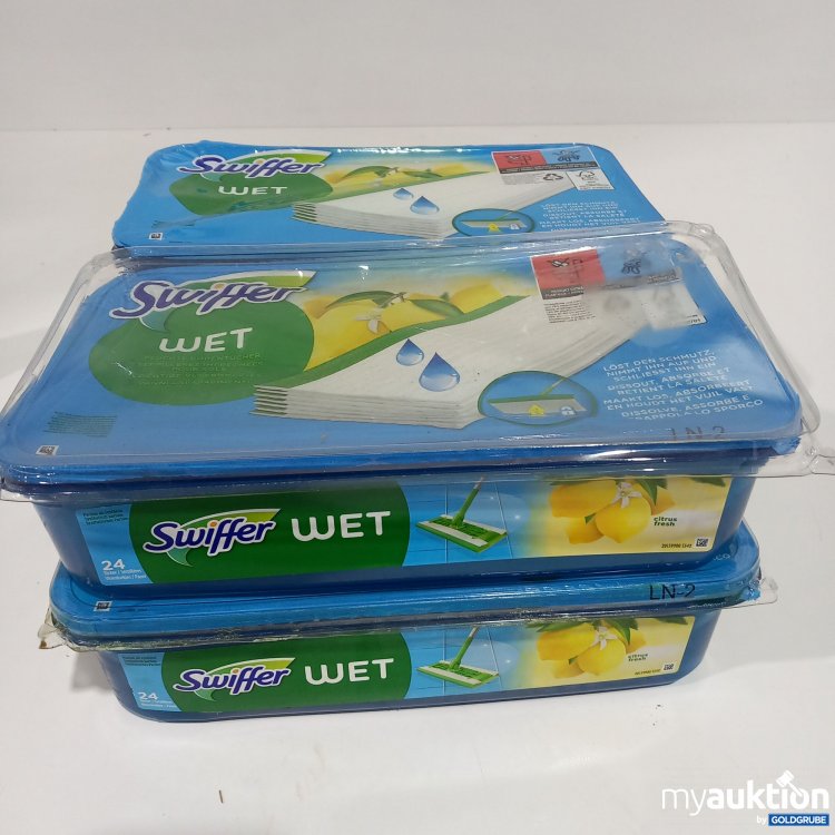 Artikel Nr. 790849: Swiffer wet Bodendecker 4x24Stk