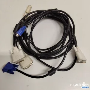 Artikel Nr. 386849: DVI (2x) & VGA (1x) Kabel