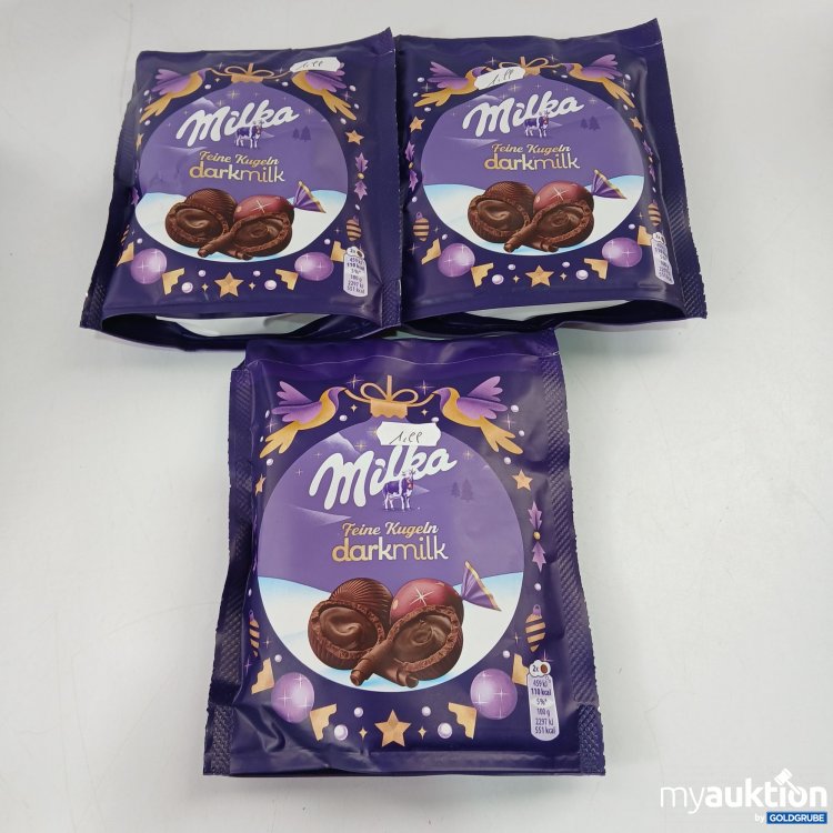 Artikel Nr. 359850: Milka Feine Kugeln Darkmilk 3x90g