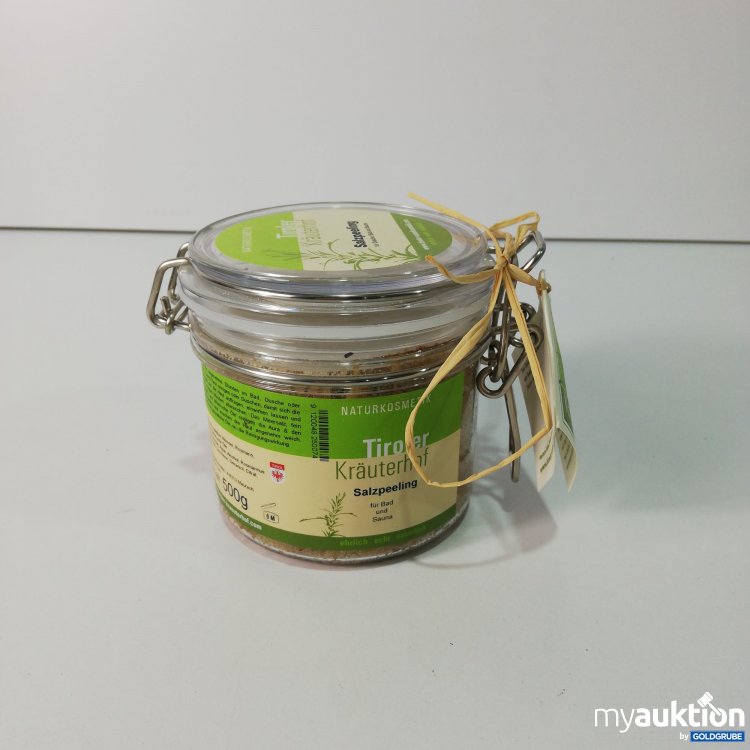 Artikel Nr. 787851: Naturkosmetik Tiroler Kräuterhof Salzpeeling 500g