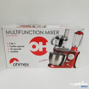 Artikel Nr. 378851: Ohmex Multifunktionale Küchenmaschine SMX 6100 BLX