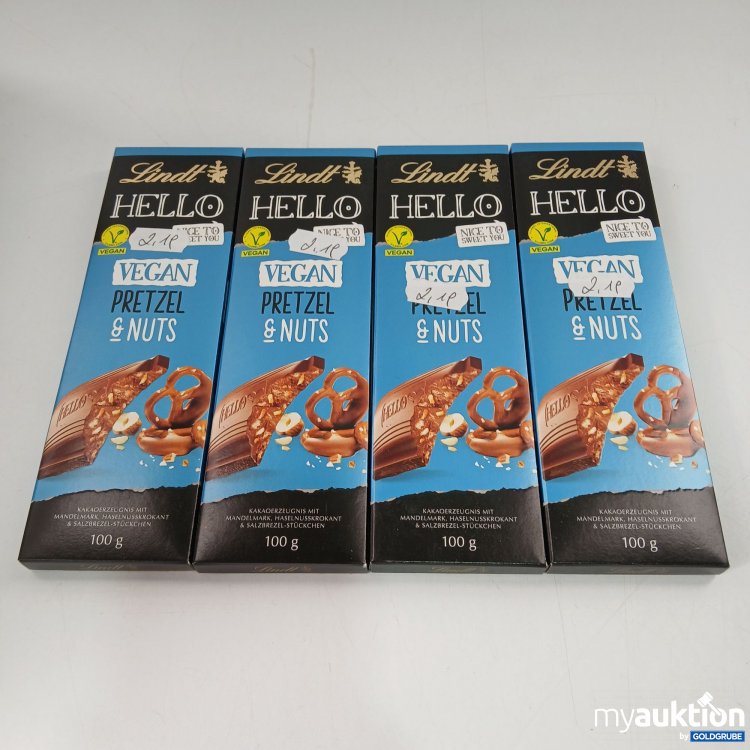 Artikel Nr. 359852: Lindt Hello Vegan Pretzel & Nuts 4x100g