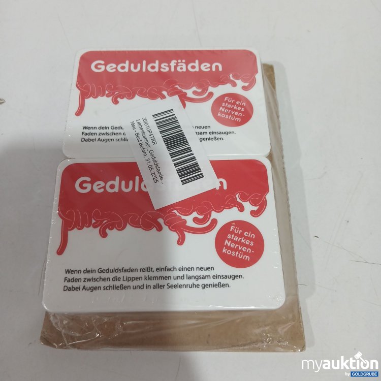 Artikel Nr. 812852 Artikel Nr. 812852: Geduldsfäden