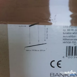 Auktion Bankamp LED-Pendelleuchte 