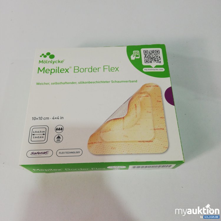 Artikel Nr. 789854: Mölnlycke Mepilex Border Flex 10x10cm 