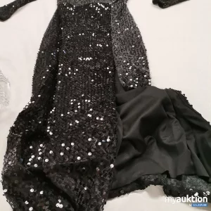 Auktion Pailletten Abendkleid 