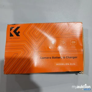 Auktion Kamera Batterie und Ladegerät EN-EL14