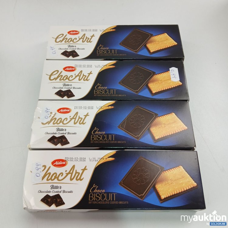 Artikel Nr. 359856: ChocArt Choco Biscuit 4x100g