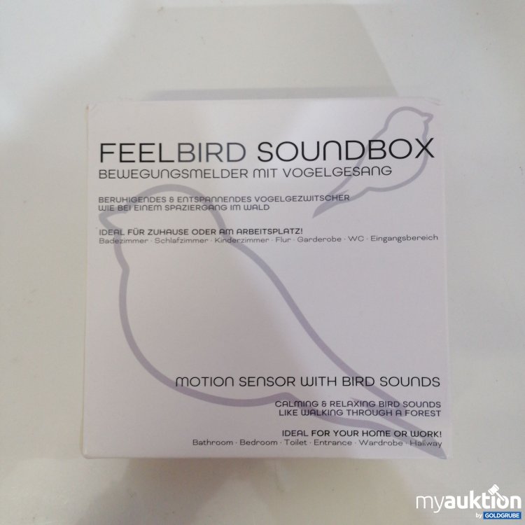 Artikel Nr. 745856: **Feelbird Soundbox - Bewegungsmelder**