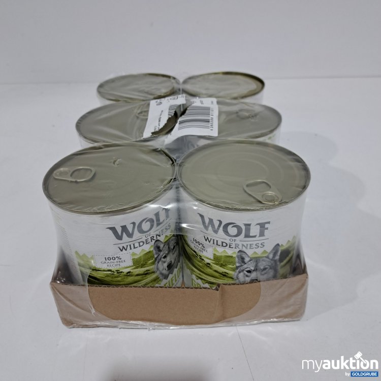 Artikel Nr. 796856: Wolf of Wilderness Hundefutter Lamm 6x800g