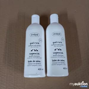 Auktion Ziaja Ziegenmilch Keratin Shampoo 2x400ml