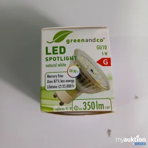 Artikel Nr. 778856: Green and Co LED Spotlight 