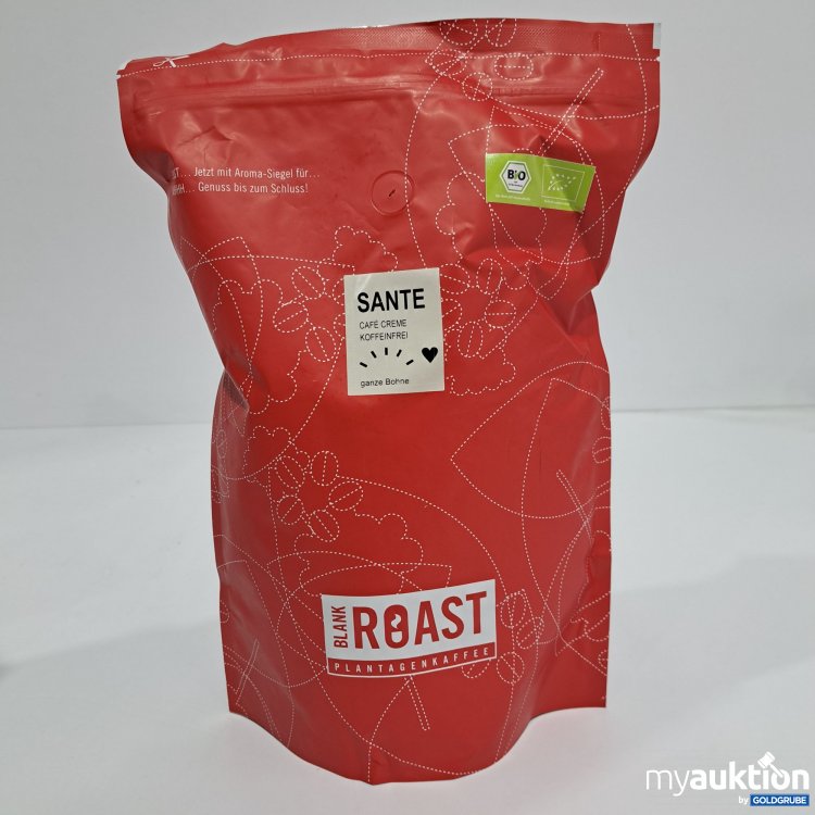 Artikel Nr. 791857: Sante Kaffee Creme koffeinfrei ganze Bohne 1kg