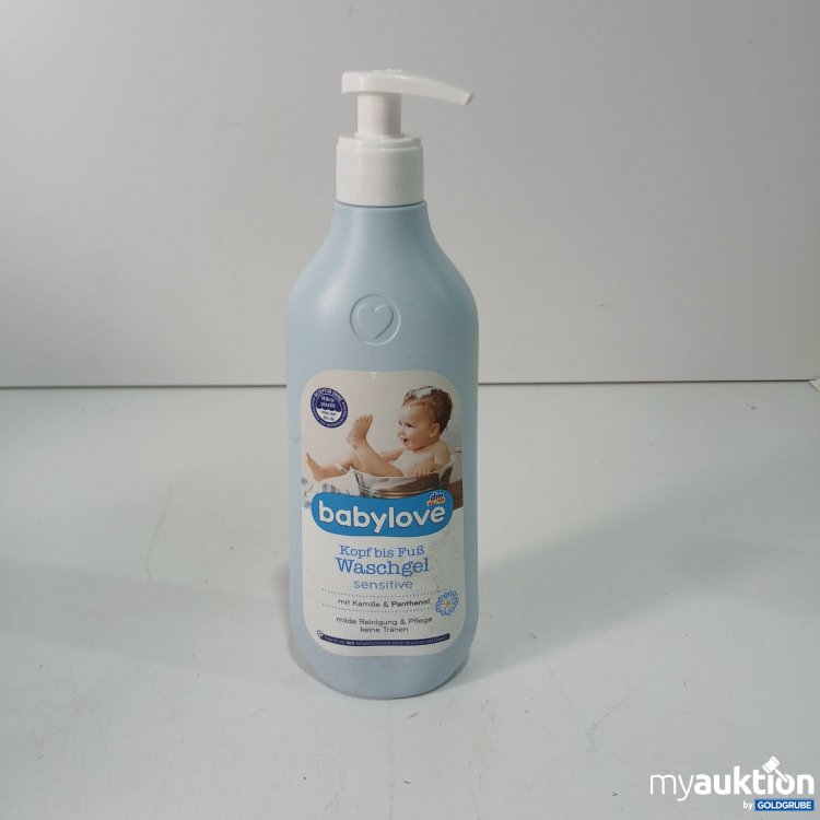 Artikel Nr. 797857: Babylove Kopf bis Fuß Waschgel 500ml 