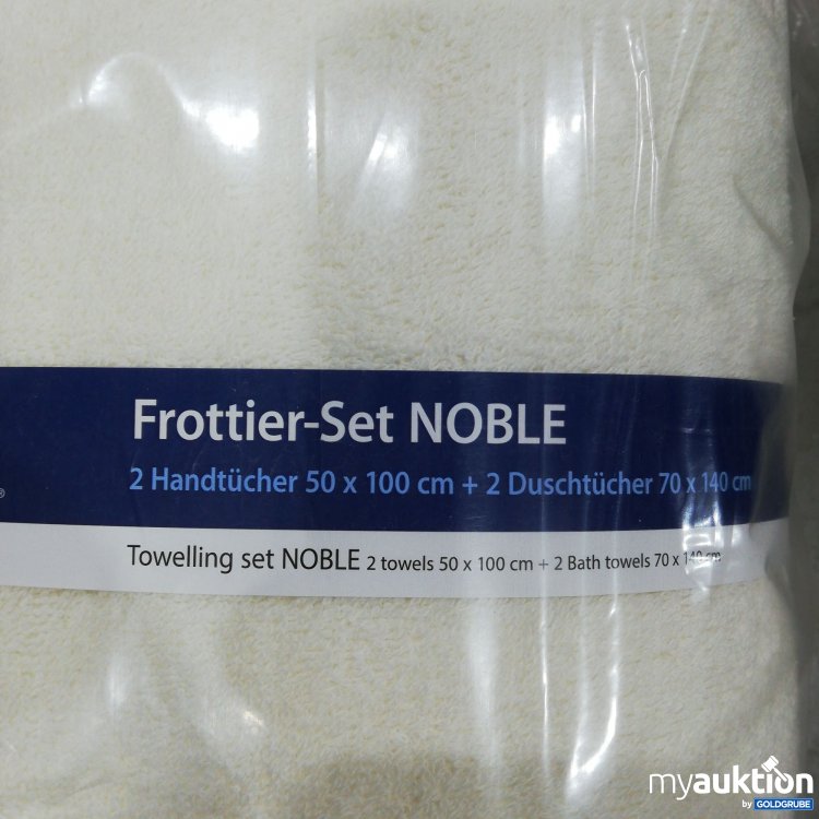Artikel Nr. 708858: Frottier Handtuch Set Noble 4tlg