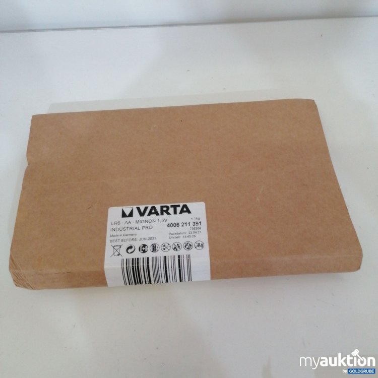 Artikel Nr. 747858: Varta LR6 AA Mignon  1.5V Industrial Pro  40stk