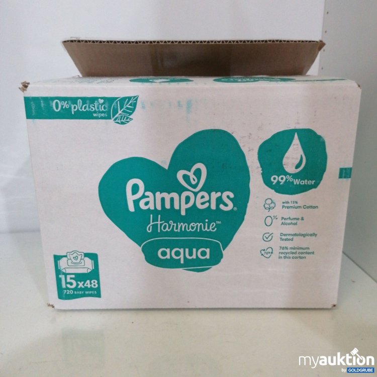 Artikel Nr. 762858: Pampers Harmonie Aqua 15x48 Stk. 