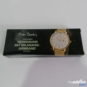 Auktion Pierre Cardin Milanaise Uhr gold 