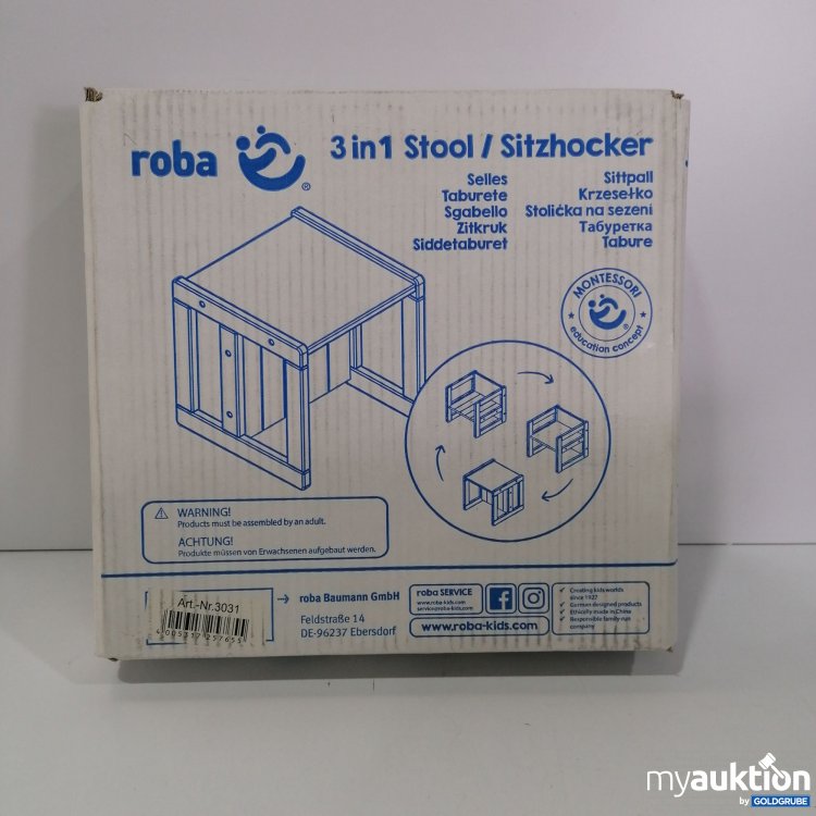 Artikel Nr. 792859: Roba 3in1 Sitzhocker 