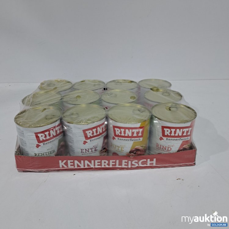 Artikel Nr. 796859: Rinti Hundefutter Kennerfleisch diverse Sorten 12x800g