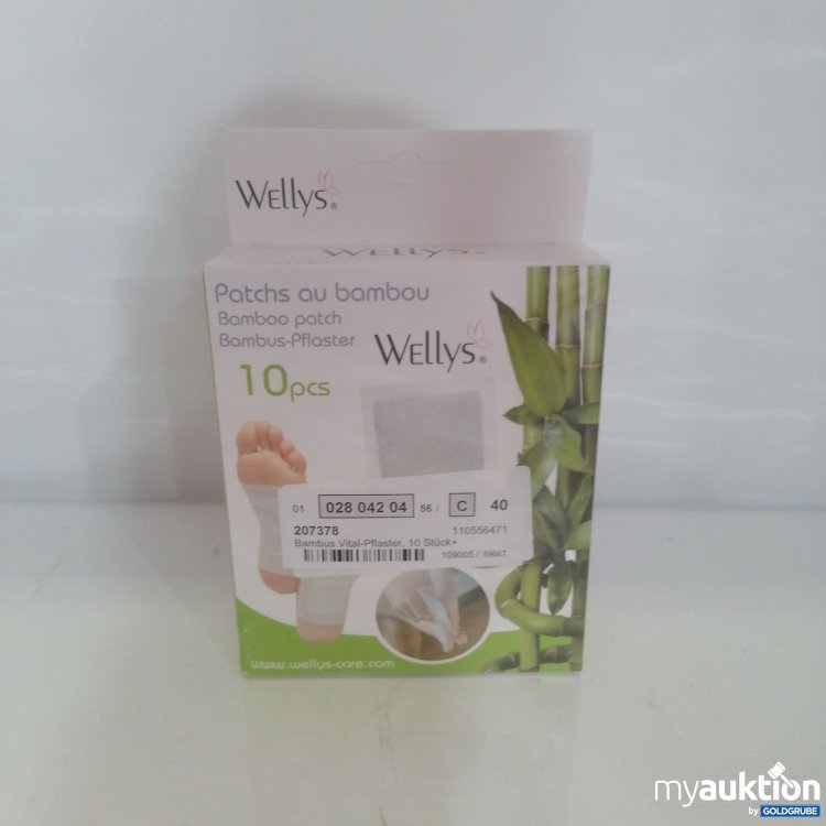 Artikel Nr. 748860: Wellys Bamboo Patch 10 Stück 