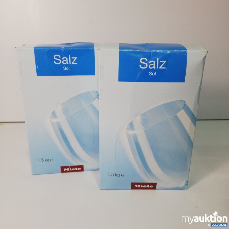 Artikel Nr. 789860: Miele Salz für Geschirrspüler 2x1,5kg