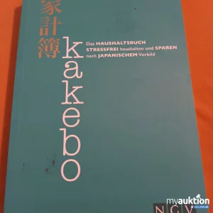 Auktion Kakebo, Das Haushaltsbuch