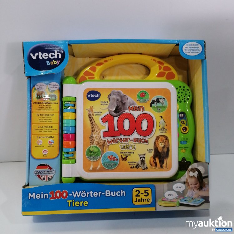 Artikel Nr. 792861: V-Tech Baby Mein 100-Wörter-Buch Tiere 