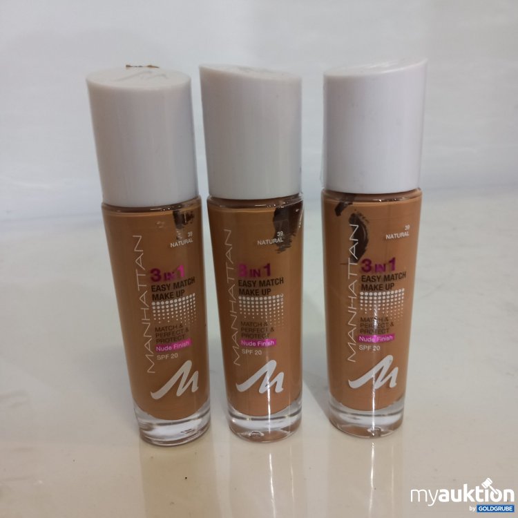 Artikel Nr. 772862: Manhatten Make up 39 Natural 3x30ml