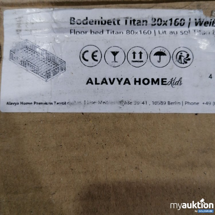 Artikel Nr. 427863: Alavya Home Bodenbett Titan 80x160cm 